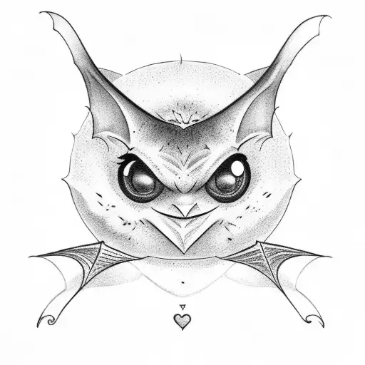 A Bat Makes Drink Cofee