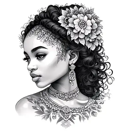 Persephone African American Woman