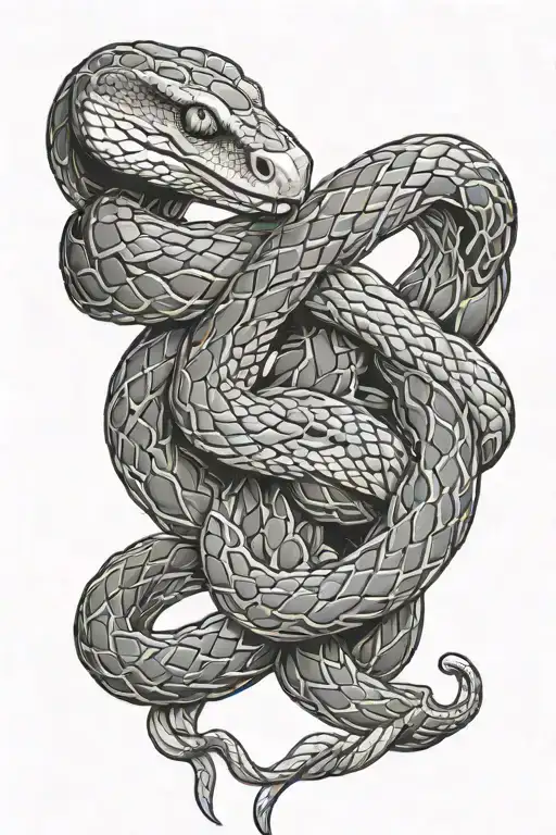 Cross Snake Wrapping