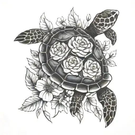 Turtle Plants On Hand