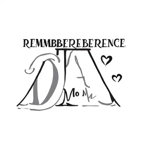 Rememberence Dad Mom Daughter