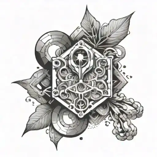 Benzene Ring Surrounded