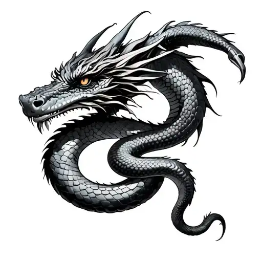 Dragon And Snake Wrapping