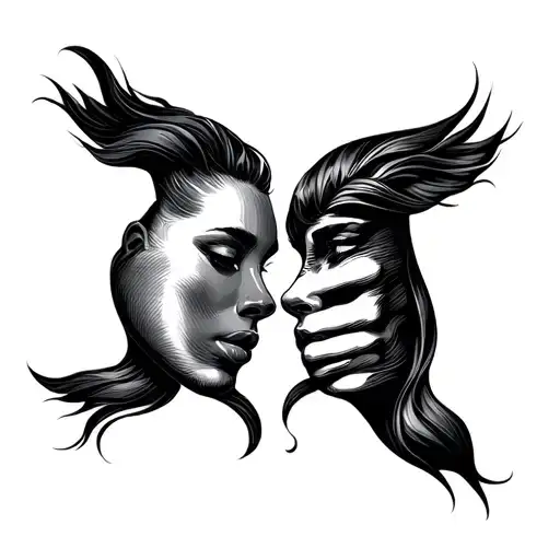 Friendship Simple And Creative Tattoo Design Inspired