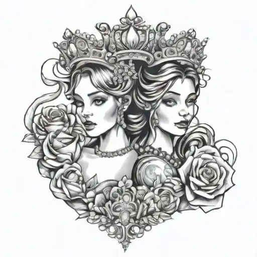 Twin Girls Tiaras