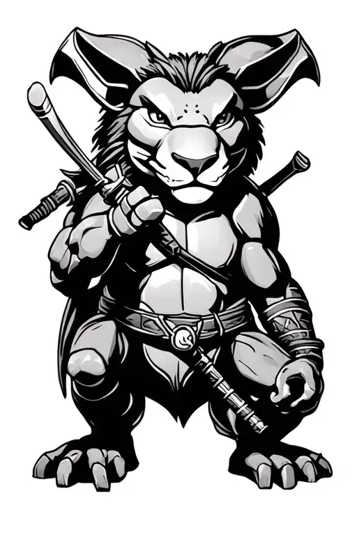 Leo Zodiac Sign Ninja Turtles