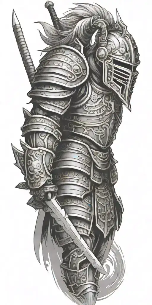 Fighing Samuriai Worrior Half Armour