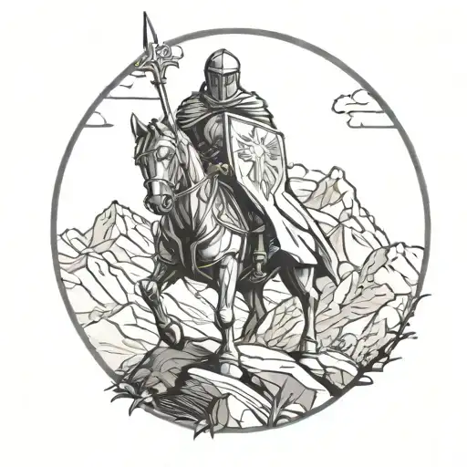 Knight In A Mountain