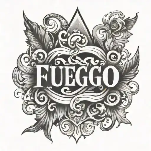 The Word 'Fuego'