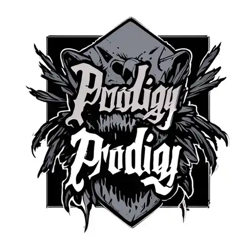 The Word 'Prodigy' Written Vertically