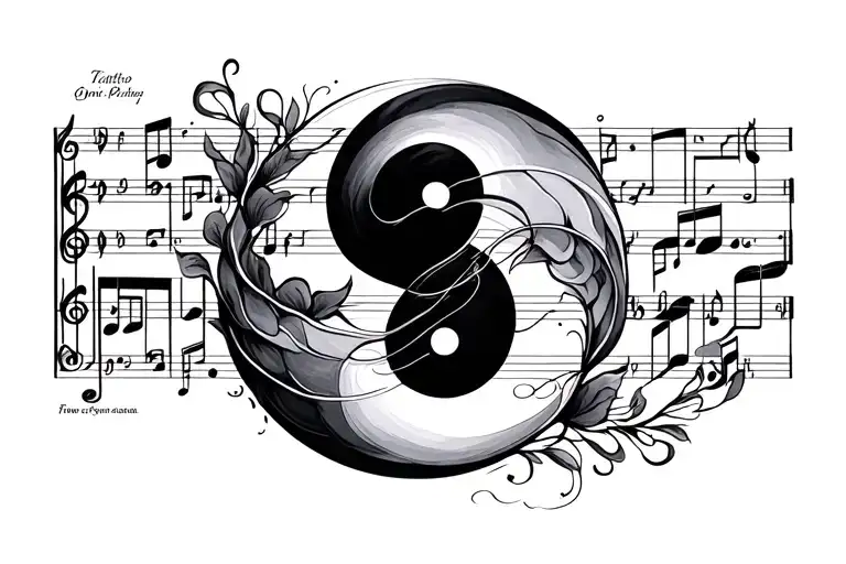 Yin And Yang Music Sheet