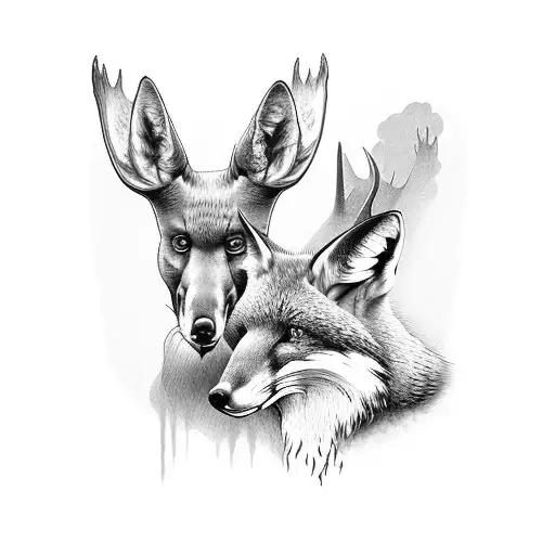 Moose And Fox