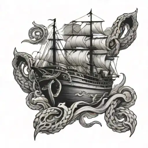 Ship's Rust And Snake