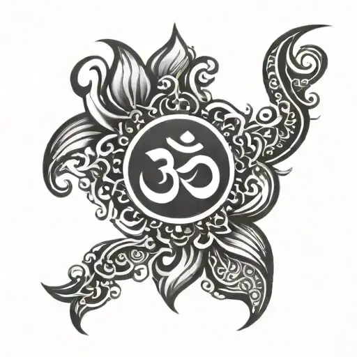 Cover Up Om Symbol