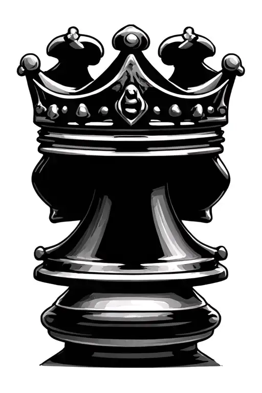 Basic King Chess Piece