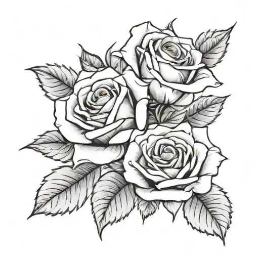 A Beautiful Rose Bouquet With A Subtle Ul Logo Hidden Among The Petals