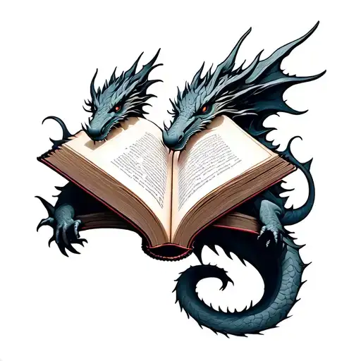 Book Dragon Wrapping