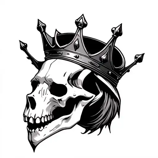 Crown With Animal Skull