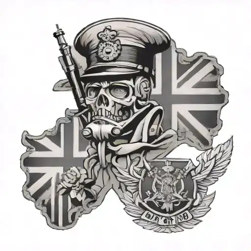 British Military Rememberence Including 154