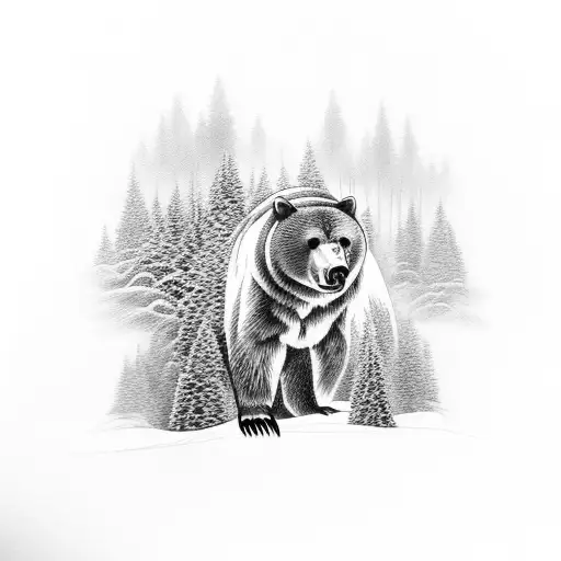 Pine Tree Mountain Bear