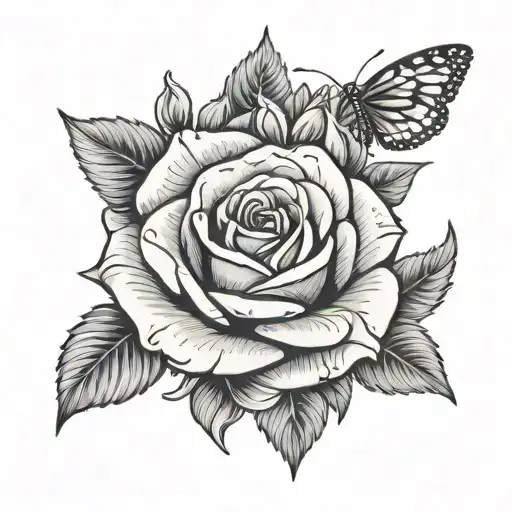 Rose With Mum Written