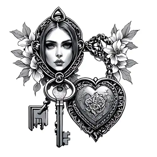 Chastity And Key Holder