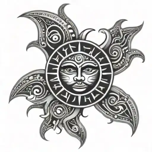 Aboriginal Sun
