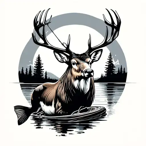 Flyfishing Hunting Bass Deer