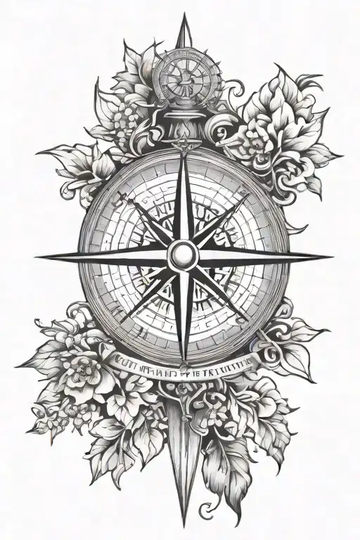 Maine Compass Rose