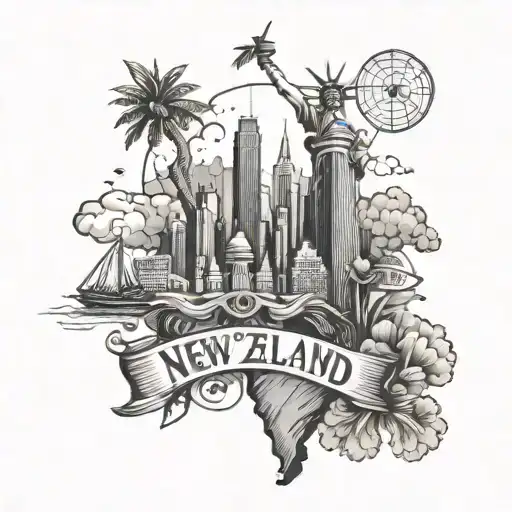 New Zealand And New York