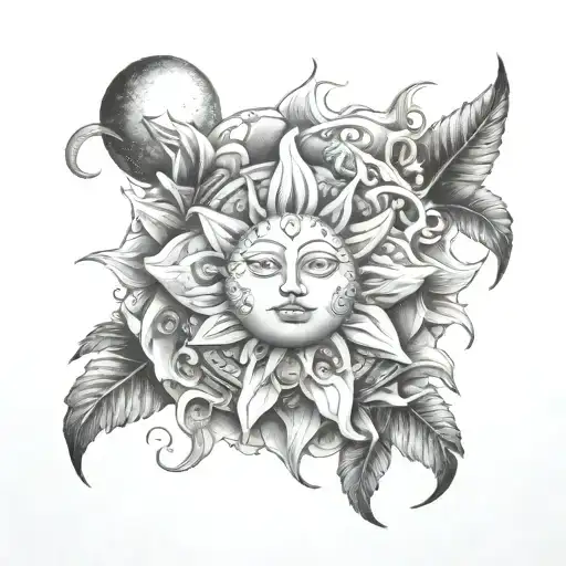 Matchimg Sun And Moon