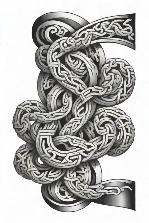 Nordic Knot Arm Sleeve