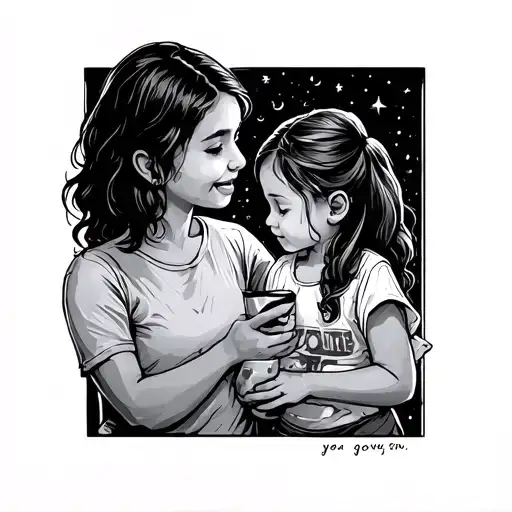 Mother Showing Daughter The World Adventures You've Shared