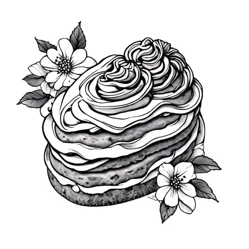 Fine Line Madeline Pastry