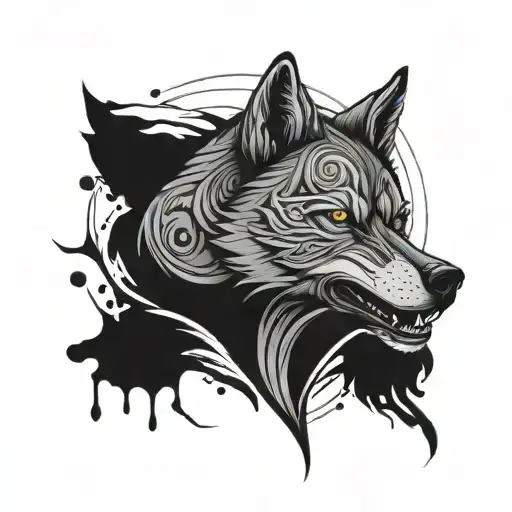 Tattoos For A Wolf Blood Tribe