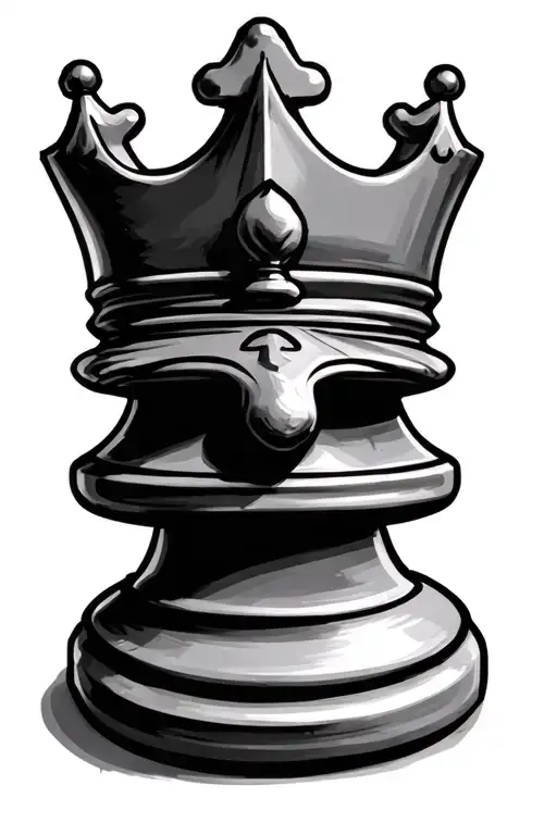 Basic King Chess Piece