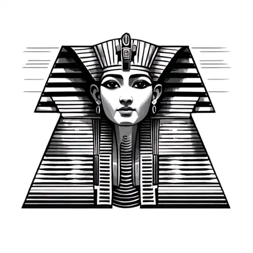 Egyptian Simplistic Tattoo Concept
