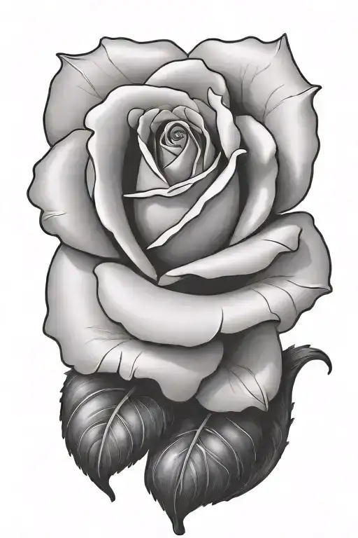 Realistic Rose Flower