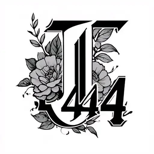 Script J With 444 Written