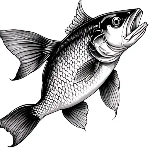 I Need Ideas With A Carp Tattoo To Cover The Entire Arm