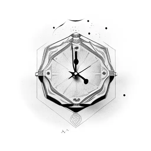 Wooden Grabdfather Clock