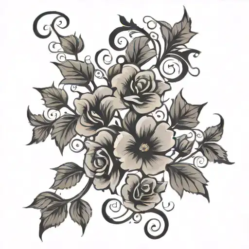 Floral Vine Design