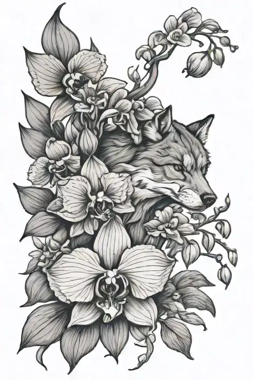 Orchid And Wolf