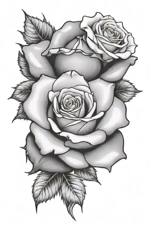 Realistic Rose Flower