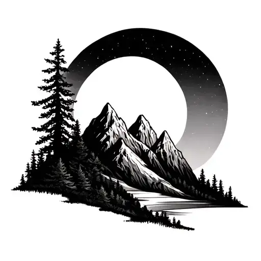 Music & Nature Like Mountains Sun Rise