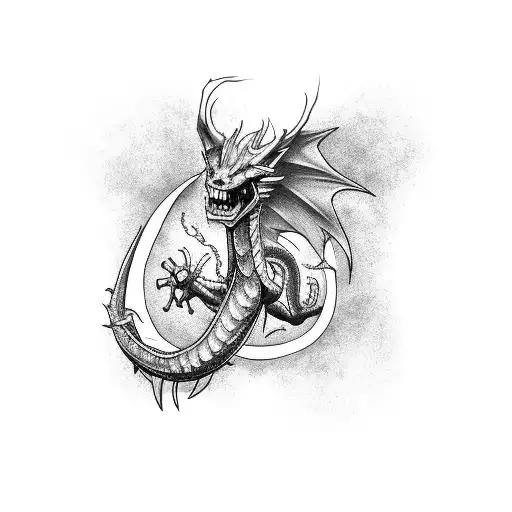 Thunder Skeloton Dragon Arm