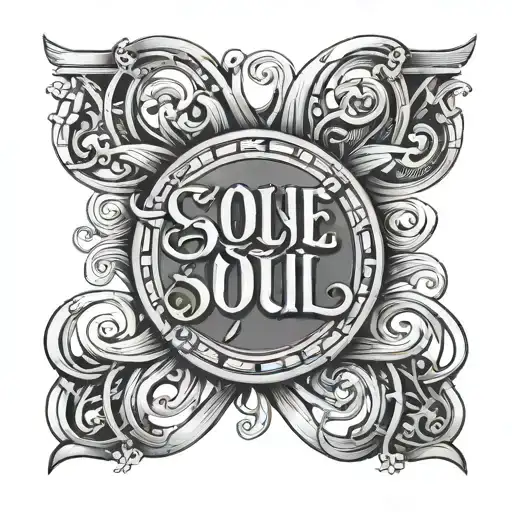 June 16Th 2020 In Roman Numerals With Soul Written In Cursive Under