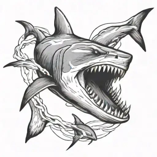 Shark Eating A Person