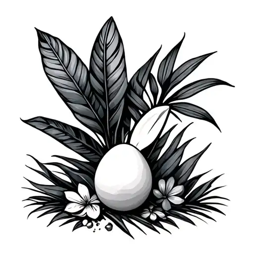 Simple Hawaii Tropical Easter