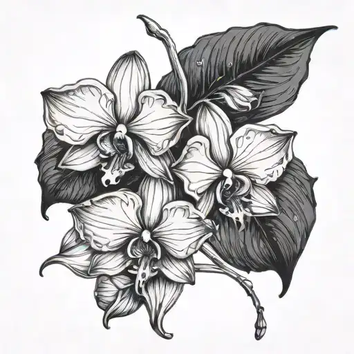 Orchid Flowers Arum Blossoms Pedals Falling